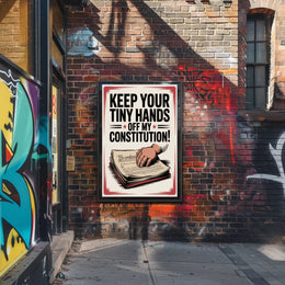 Protect the Constitution Political Propaganda Poster