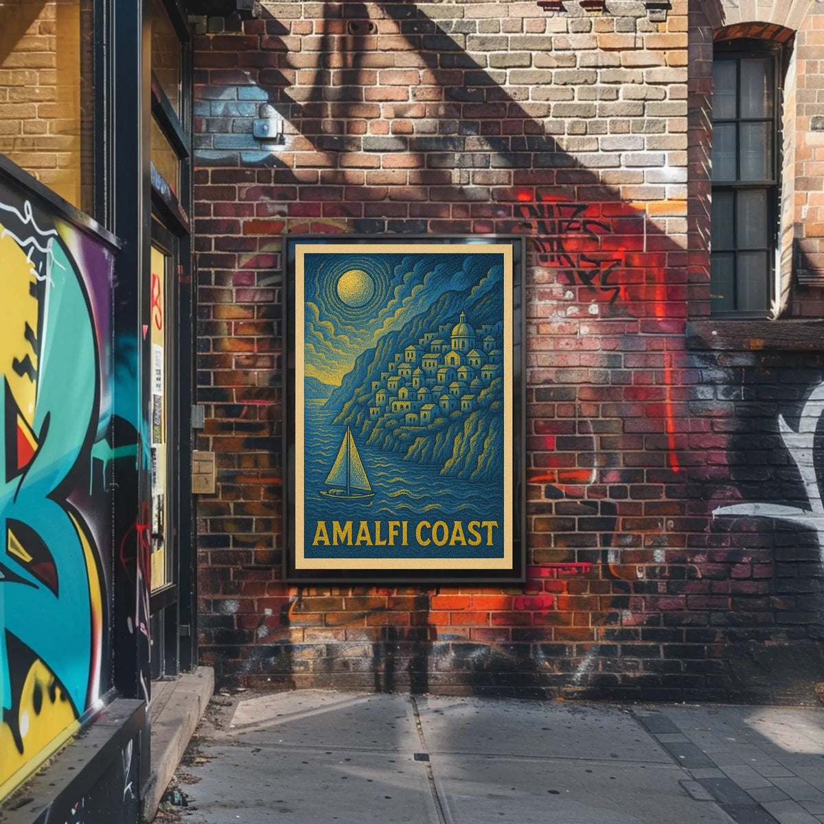 Amalfi Coast Poster