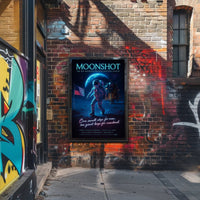 Moonshot – First Lunar Landing Poster PosterGoat