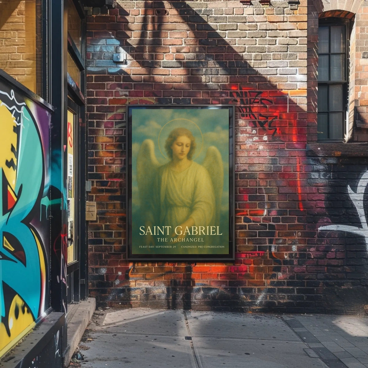 Saint Gabriel The Archangel Poster