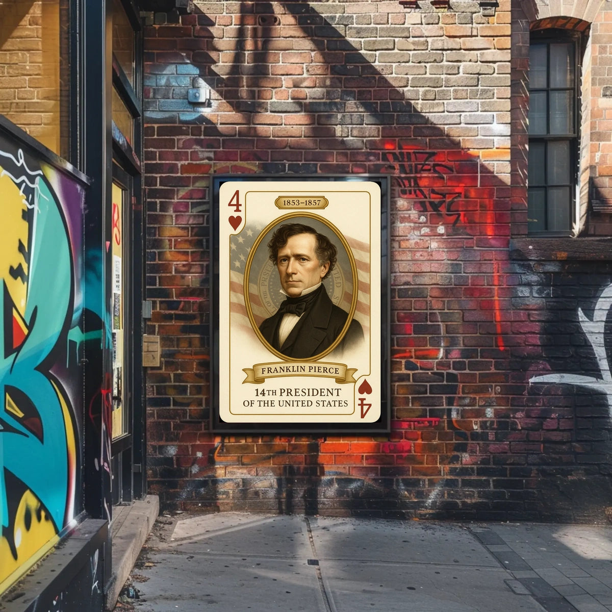 Franklin Pierce 14th President Poster