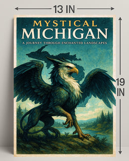 Mystical Michigan Poster PosterGoat
