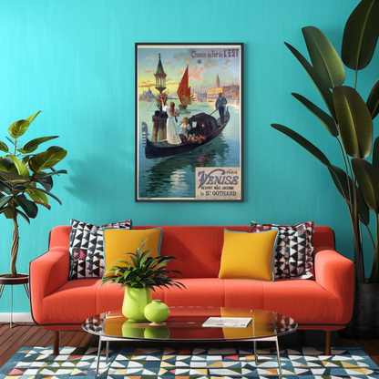 From Paris to Venice Poster