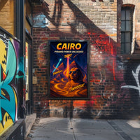 Cairo – Pyramid Power Unleashed Poster PosterGoat