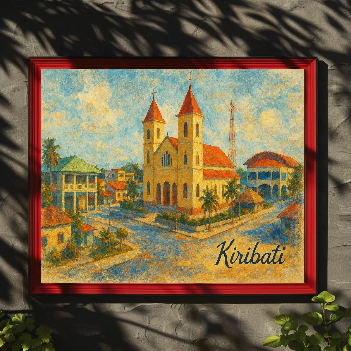 Kiribati A Scenic View Poster