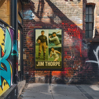 Jim Thorpe Legendary Athlete Poster