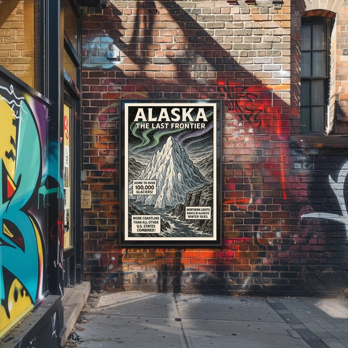 Alaska The Last Frontier Poster