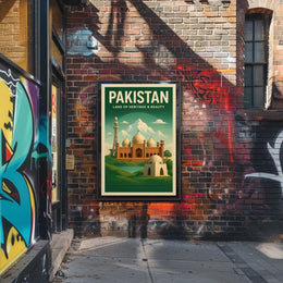 Pakistan Land of Heritage Beauty Poster