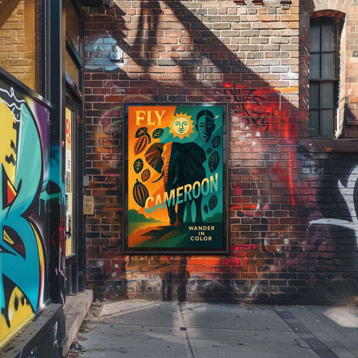 Fly Cameroon Poster