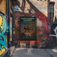 Boeing-Stearman Kaydet The Legendary Trainer Poster