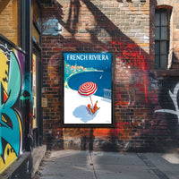 French Riviera Getaway Poster