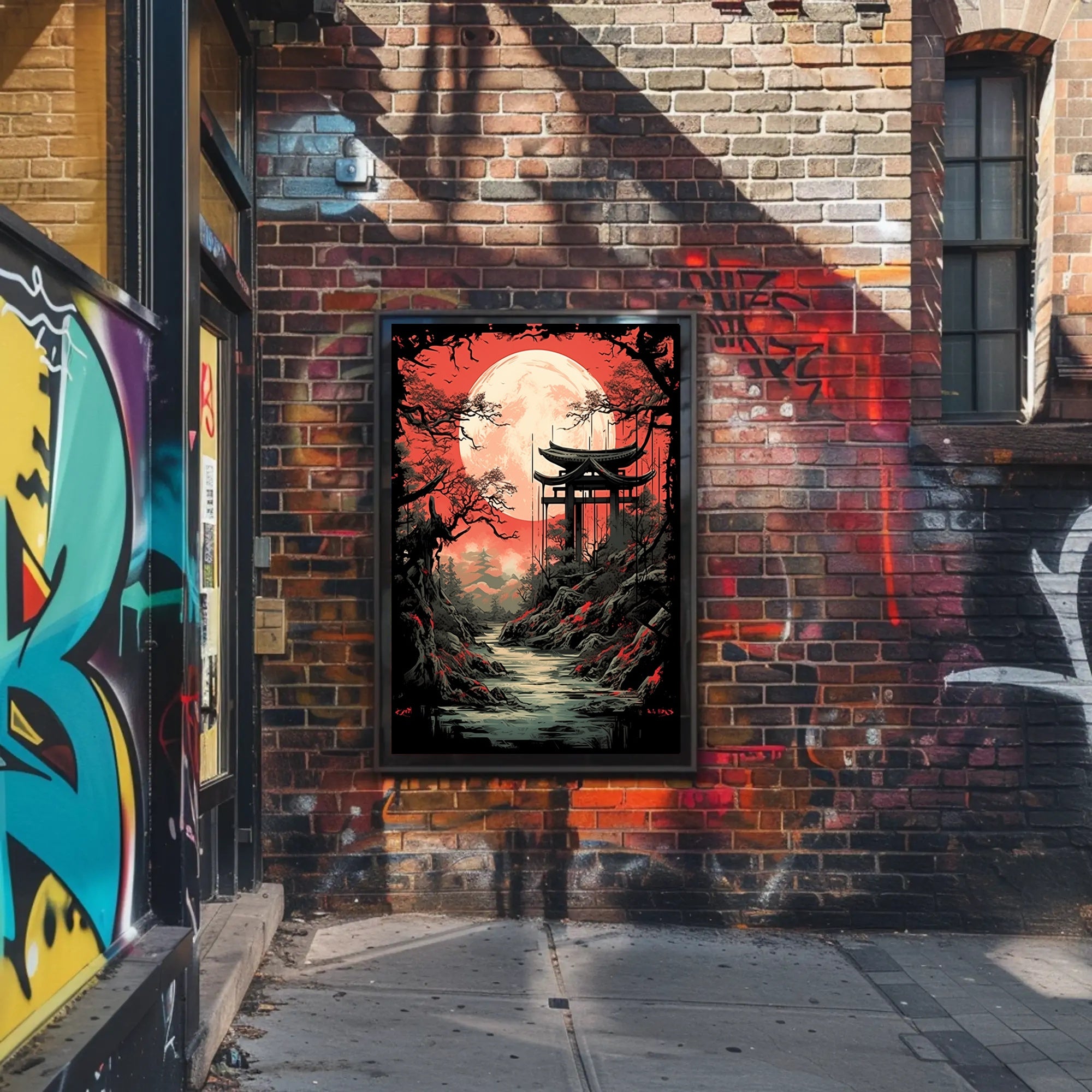 Moonlit Tranquility Poster PosterGoat