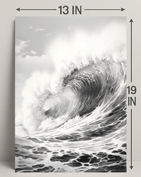 The Power Of The Ocean Poster