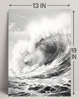 The Power Of The Ocean Poster