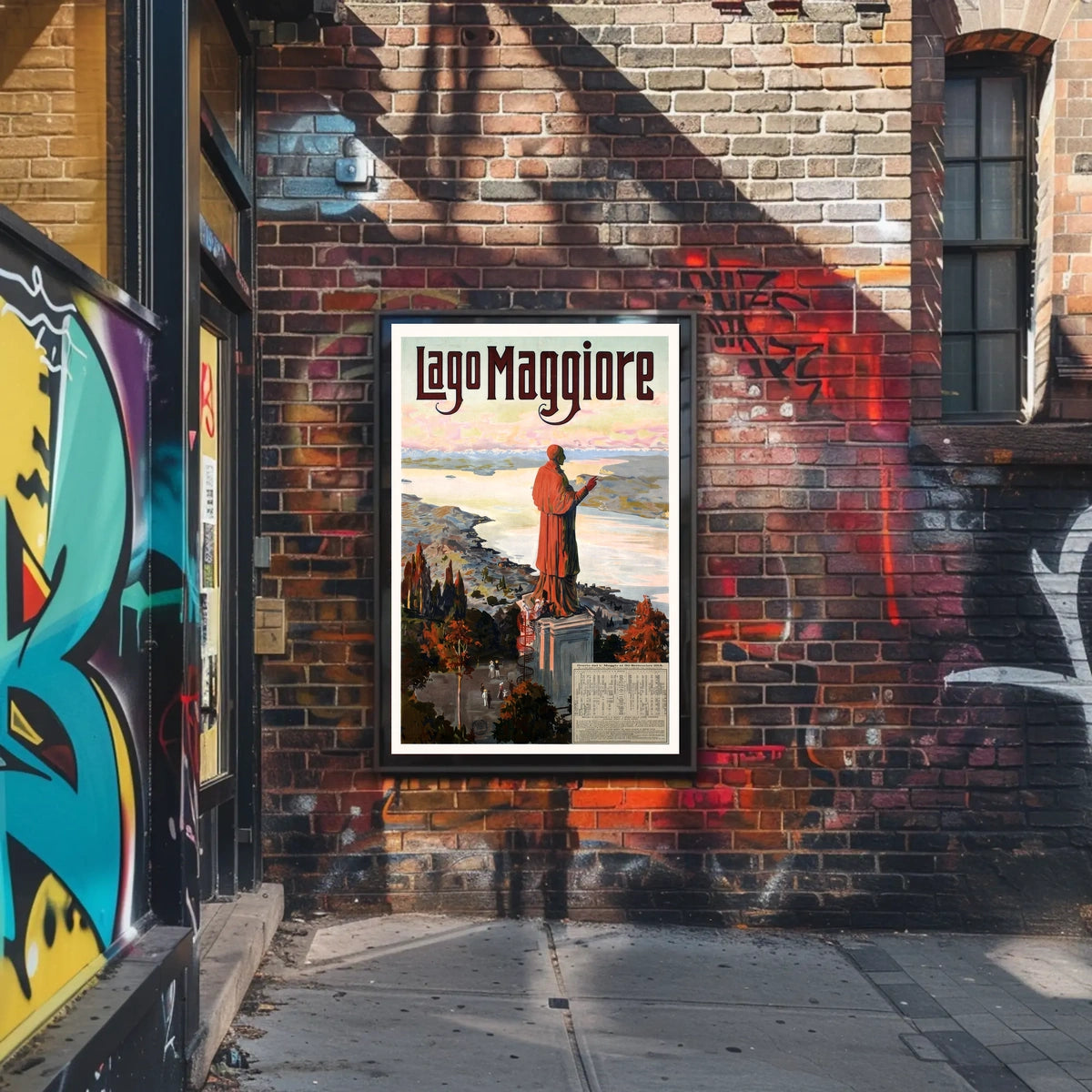 Lago Maggiore Travel Poster