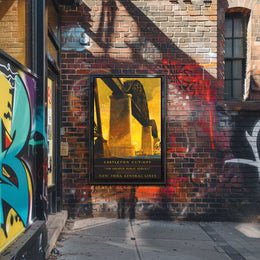 Alfred H. Smith Memorial Bridge Vintage Poster