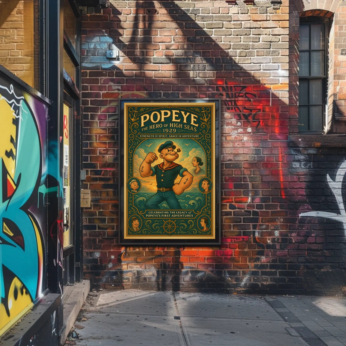 Popeye 1929 Art Poster POP-67