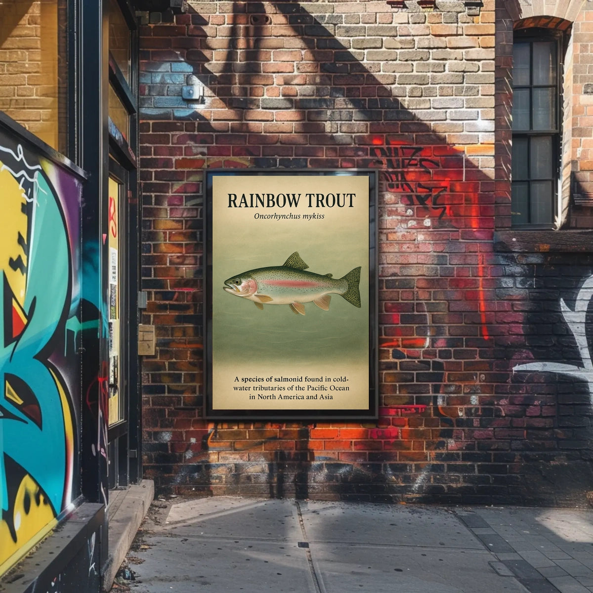 Rainbow Trout Oncorhynchus Mykiss Poster