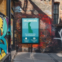 Delaware Shoppers Paradise Wall Art Print PosterGoat