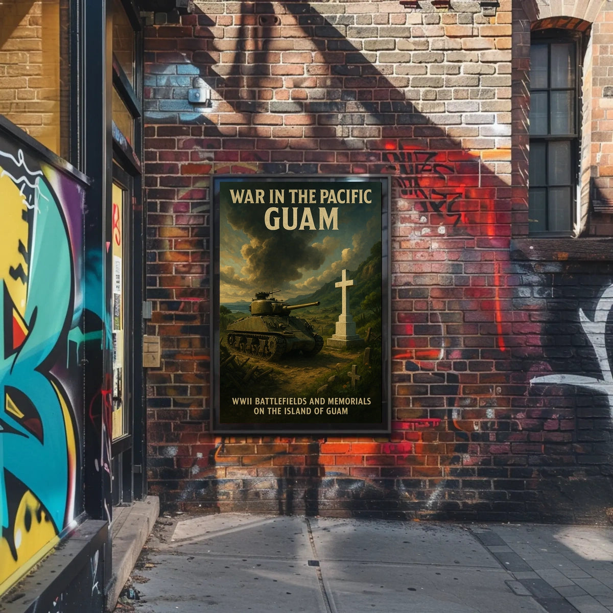 War In The Pacific Guam Poster