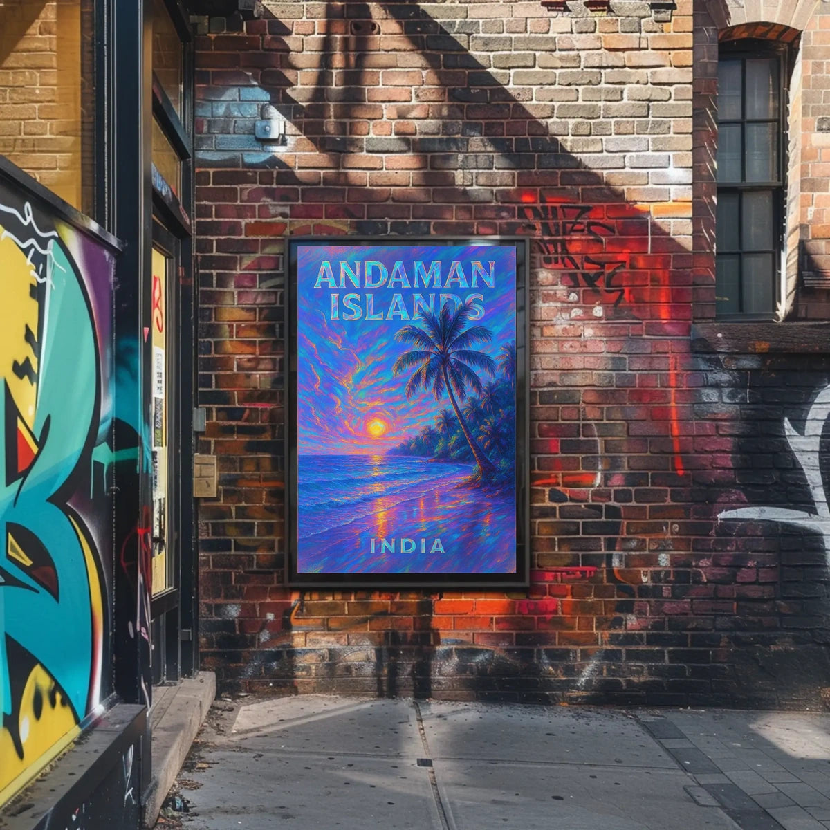 Andaman Islands Sunset Poster