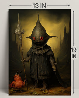 Enigmatic Guardian Of The Mystical Realm Poster