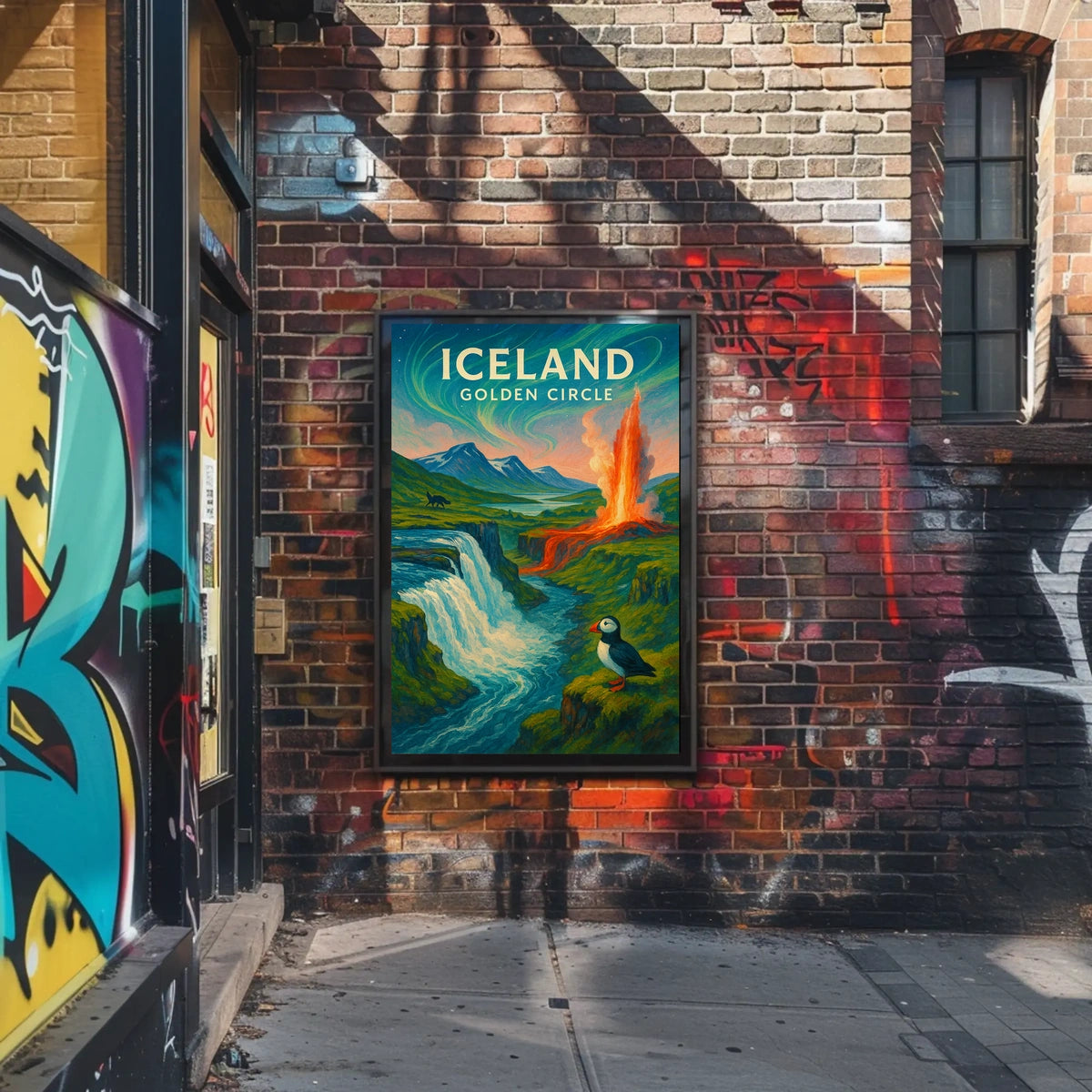 Iceland Golden Circle Poster