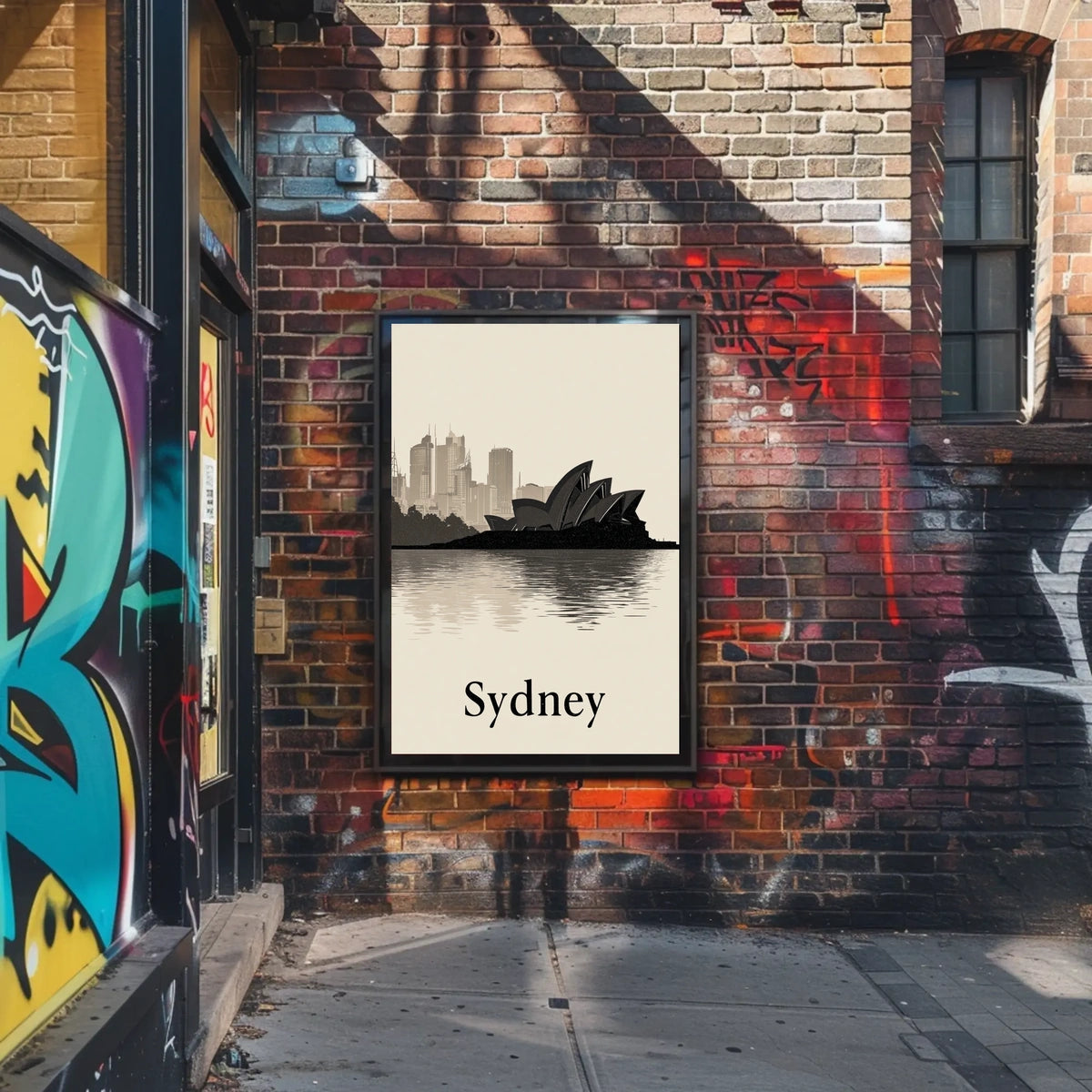 Sydney Skyline Poster