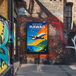 Discover Hawaii Poster PosterGoat