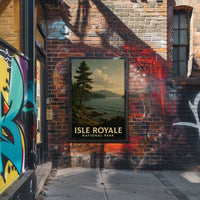 Isle Royale National Park Poster