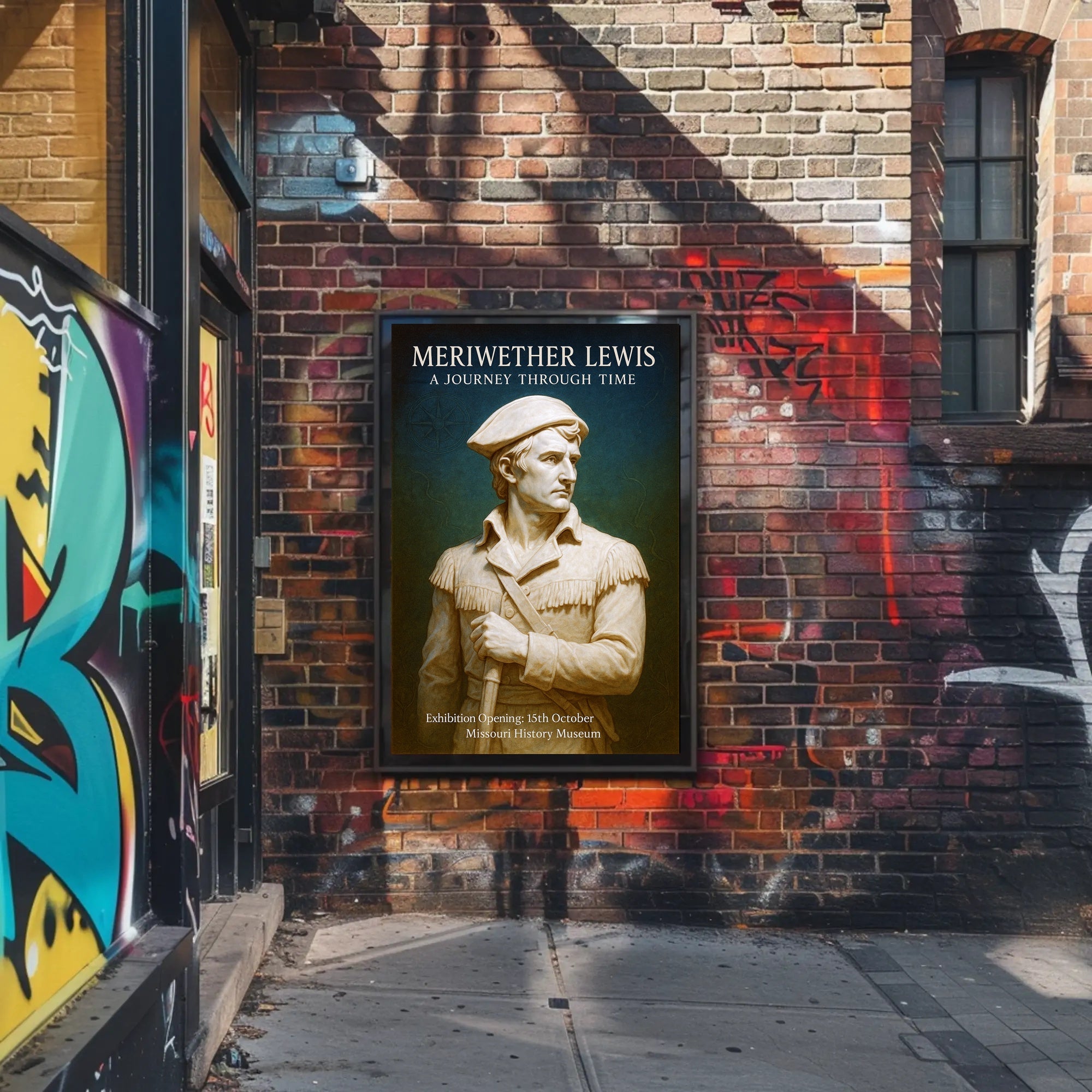 Meriwether Lewis A Journey Through Time Poster PosterGoat