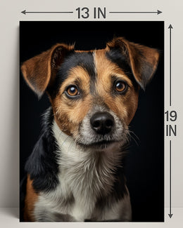 Portrait Of A Loyal Companion Poster PosterGoat