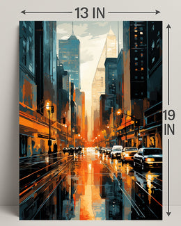 Urban Reflections Poster