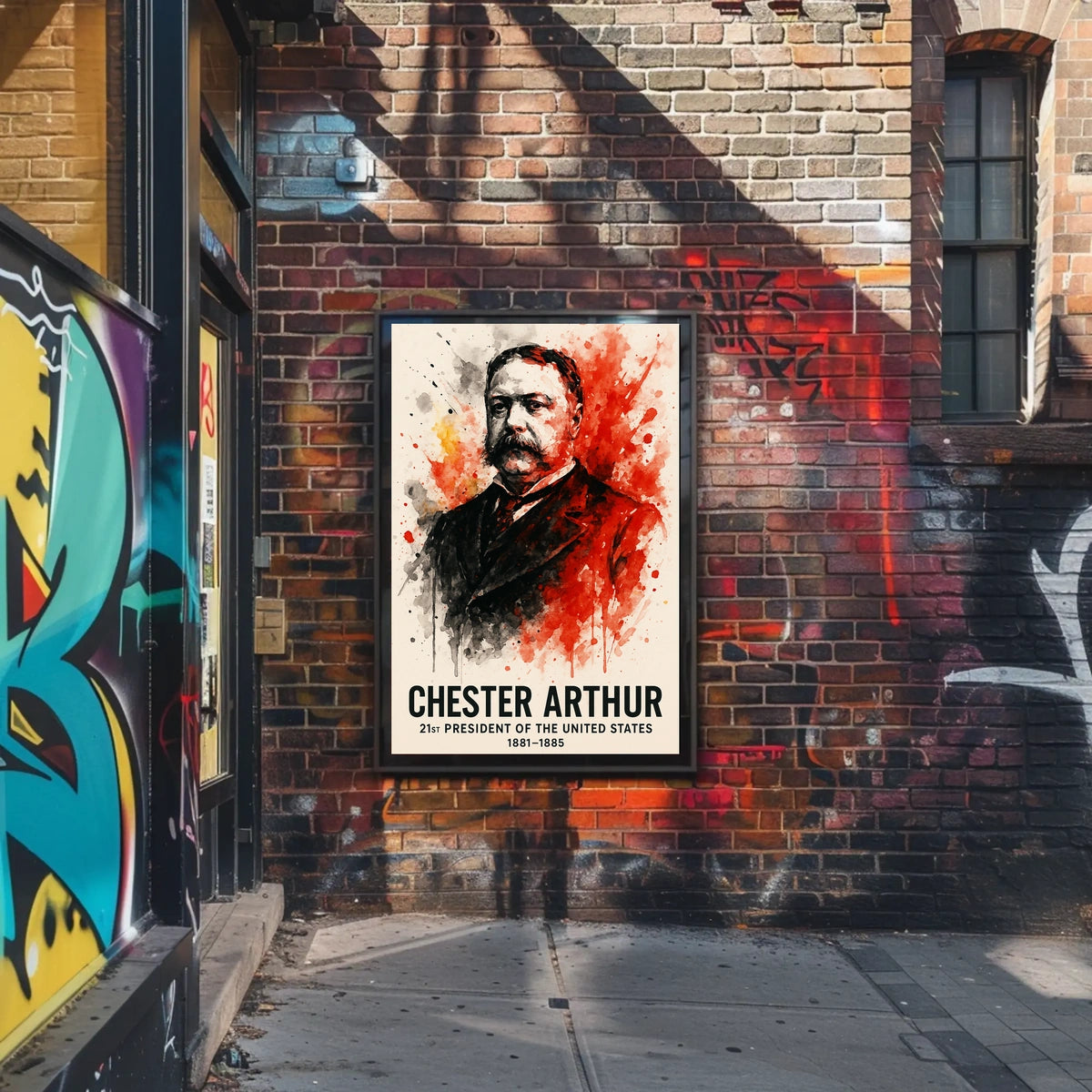 Chester Arthur 21St President Poster