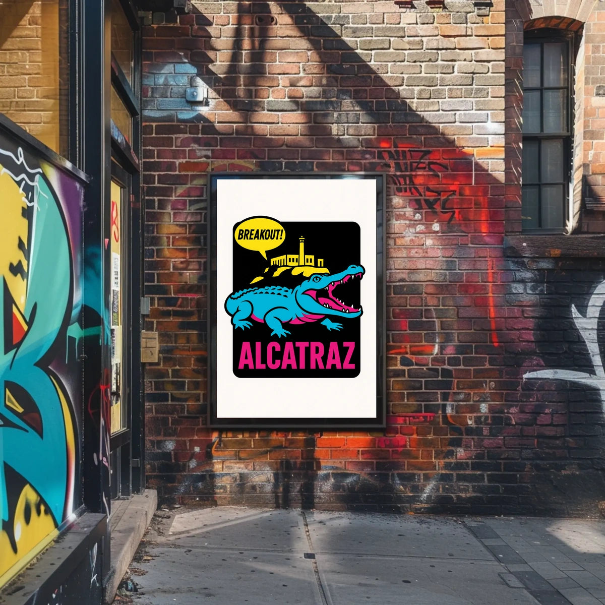 Alcatraz Breakout Poster
