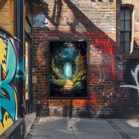 Enchanted Garden Pathway Poster
