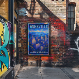 Asheville, North Carolina Poster