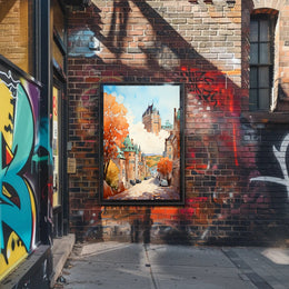 Autumn In The City Poster