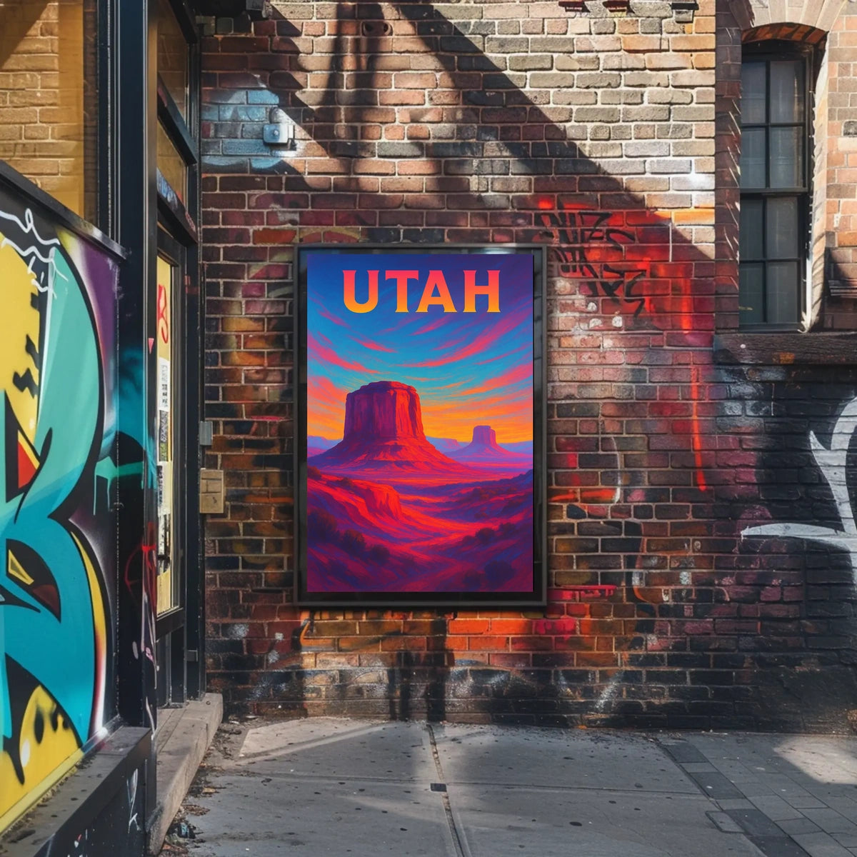 UtahS Majestic Landscape Poster