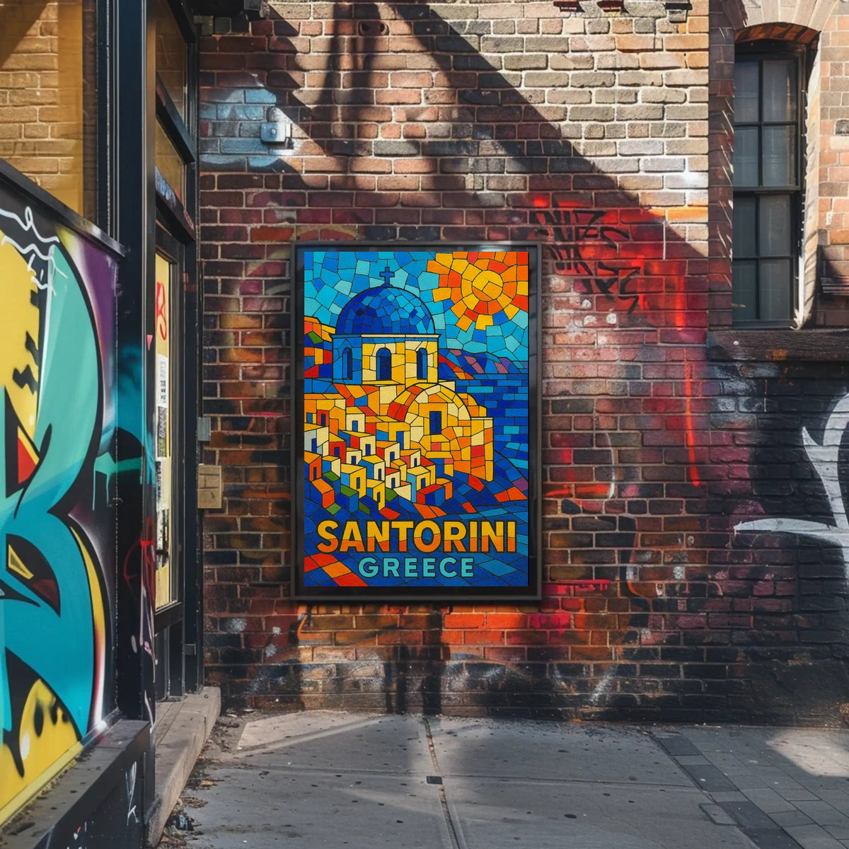 Santorini, Greece Poster