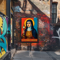 St. Clare of Assisi Poster