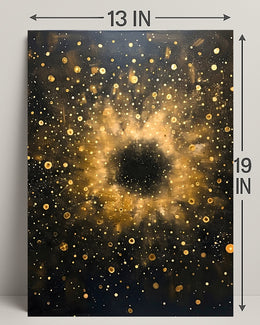 Cosmic Explosion William Morris Art Poster