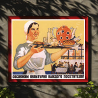 Welcoming Service for Every Visitor Poster