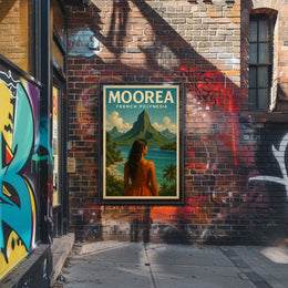 Moorea French Polynesia Poster