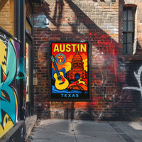 Vibrant Austin, Texas Poster