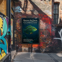 Discover The Charm Of The Leopard Wrasse Poster
