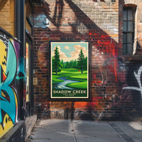 Shadow Creek Golf Course Poster