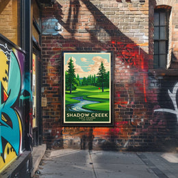 Shadow Creek Golf Course Poster