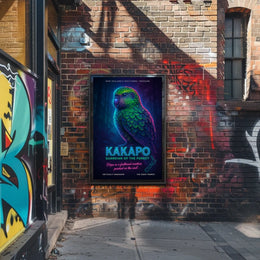New Zealands Nocturnal Treasure Poster