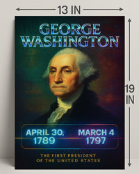 George Washington 1st President Poster PosterGoat